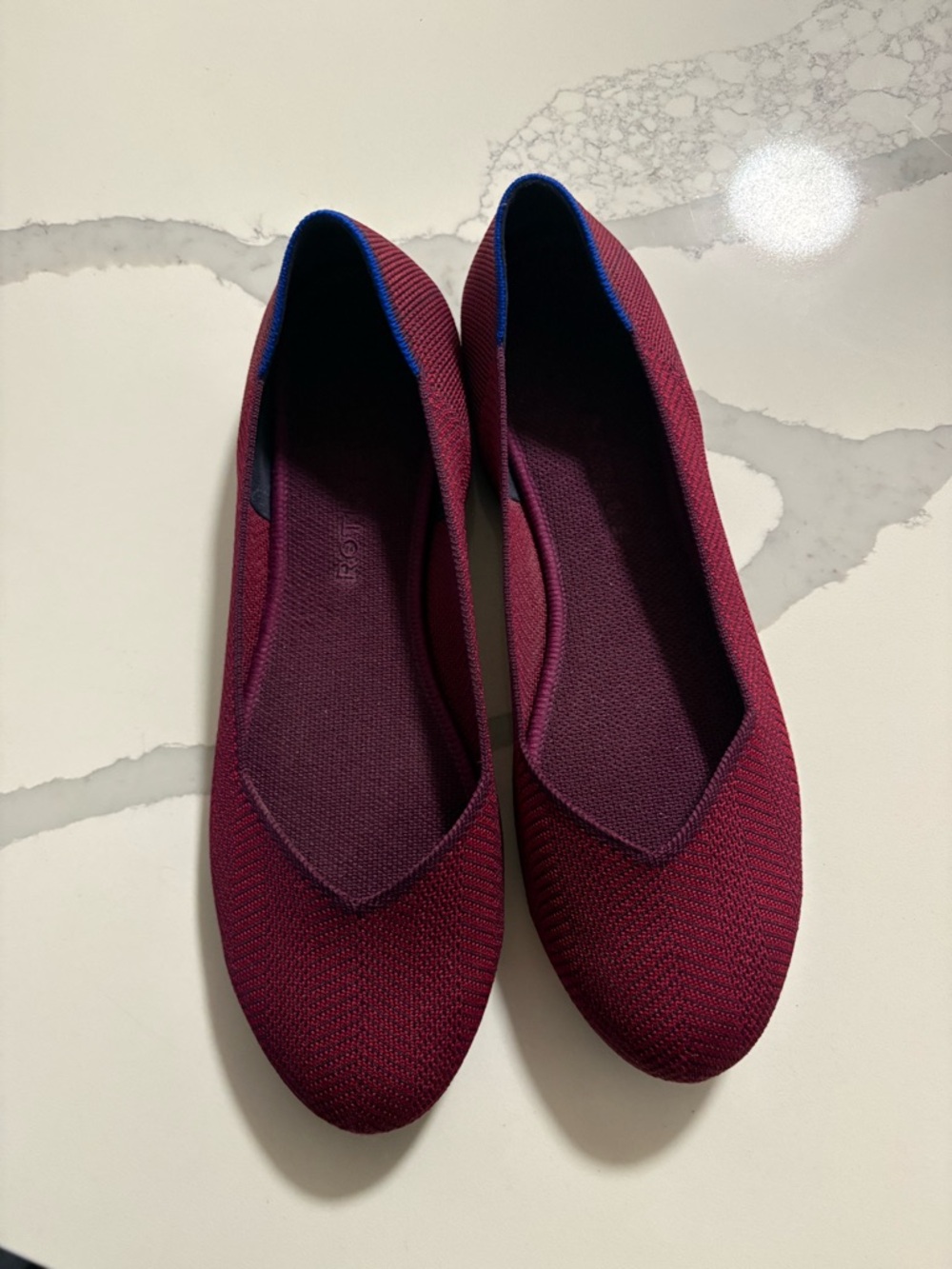 Rothy’s slip on flats